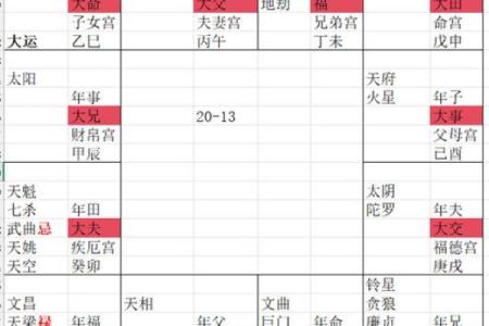 紫薇斗数事业宫化忌
