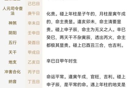外向的八字