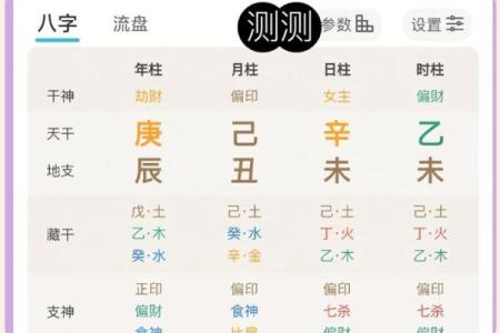 八字缺水喜用神为金