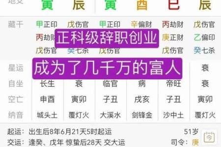 八字两透