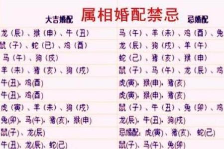 算命婚姻属相配对口诀女