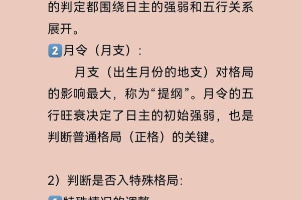 八字格局是什么意思
