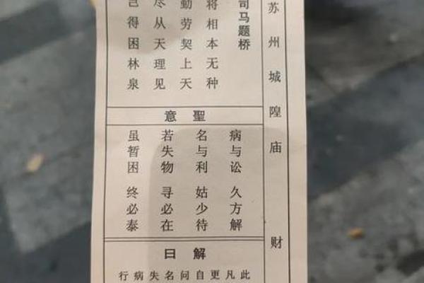 太上灵签第十四签