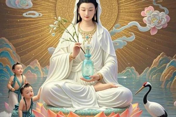 观音菩萨坐什么花 观音菩萨坐什么花