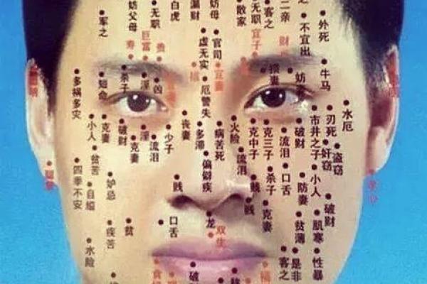 面相黑痣算命图解 面相黑痣算命图解