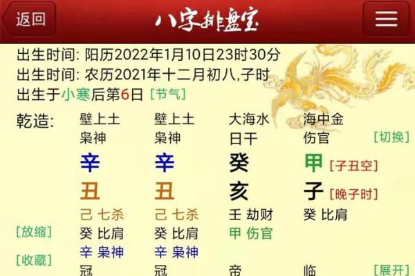 以残生生肖为中心，了解八字排盘的秘密