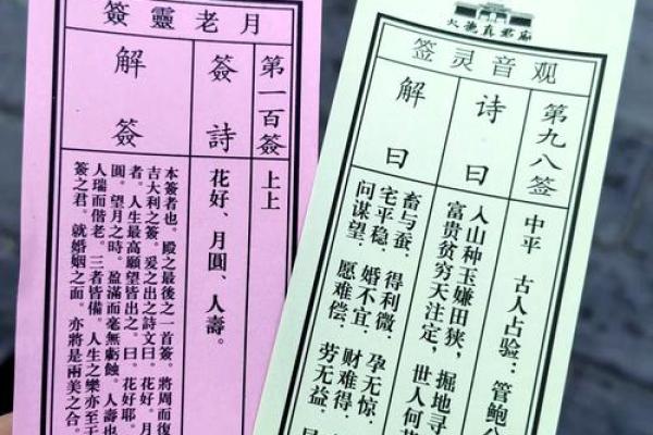 鸡足山观音灵签1到100 鸡足山观音灵签1到100