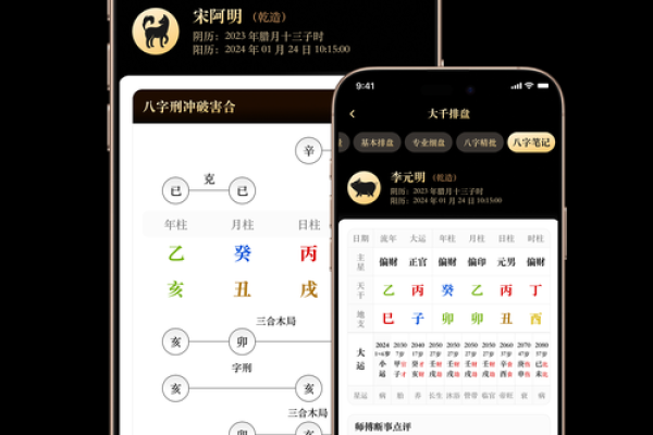 排八字排盘