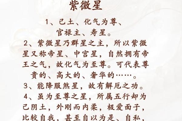 道教紫微斗数 道教紫微星？