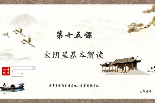 紫薇斗数太阴视频