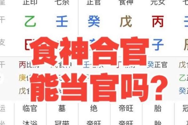 八字透食神