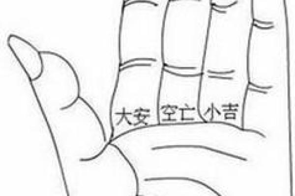 算命手势图含义