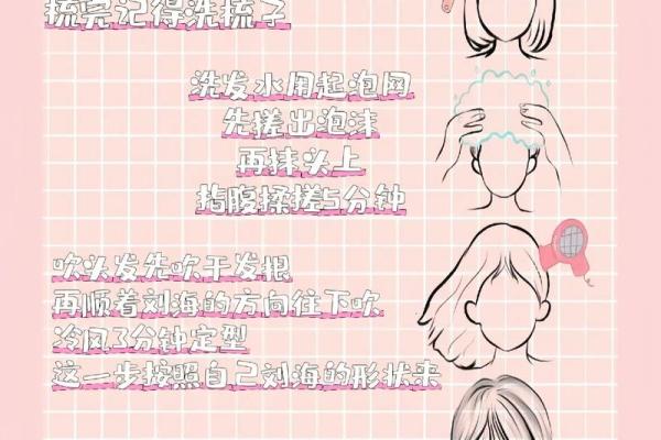 八字刘海怎么弄