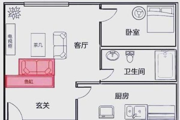 家中养鱼6大风水禁忌客厅鱼缸怎么摆放旺财示意图 家中养鱼6大风水禁忌客厅鱼缸怎么摆放旺财示意图