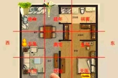 风水宅形分析:阴阳配合式房屋,风水点评