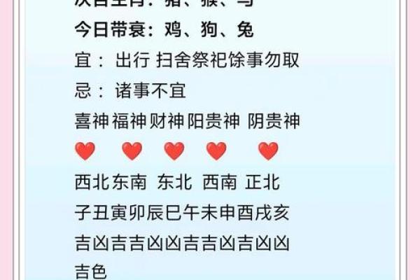 今日八字运势详解:财运、感情、职场、健康,一网打尽 今日八字运势详解:财运、感情、职场、健康,一网打尽