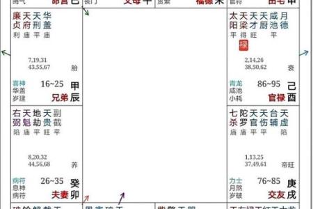 紫薇斗数命宫好