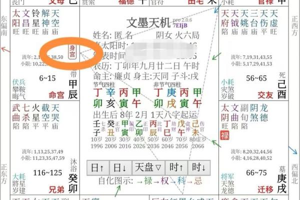 流年看桃花紫薇斗数