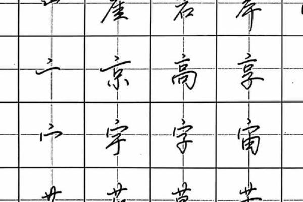 倒八字旁字