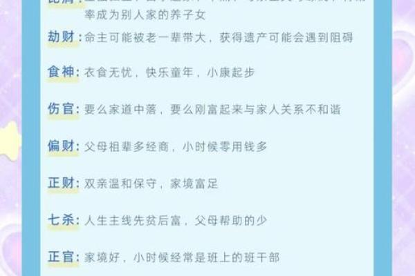八字缺少某个十神会对人生有什么影响