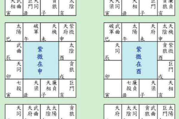 九星对应紫薇斗数