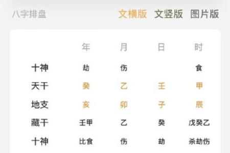 八字用神喜神闲神仇神忌神解释