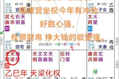 紫微斗数中的流年怎么看运势