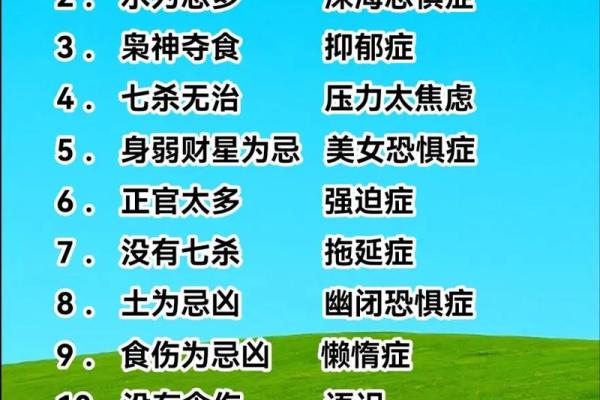 八字禁忌 八字禁忌