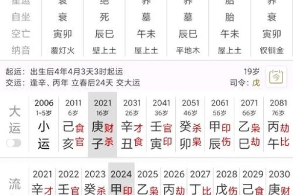 八字排盘易卜,四柱八字排盘详解析