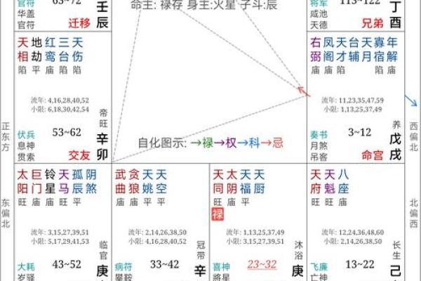 紫薇斗数命宫擎羊陷
