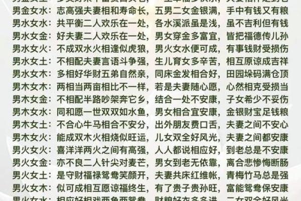 生辰八字详细分析
