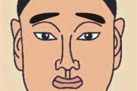 男的八字眉
